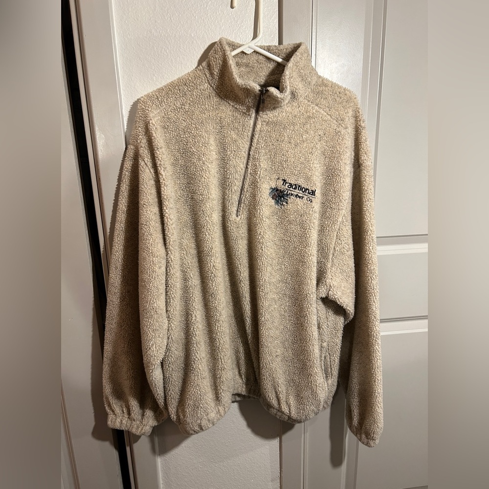 VINTAGE XXL Auburn Sportswear Quarter Zip